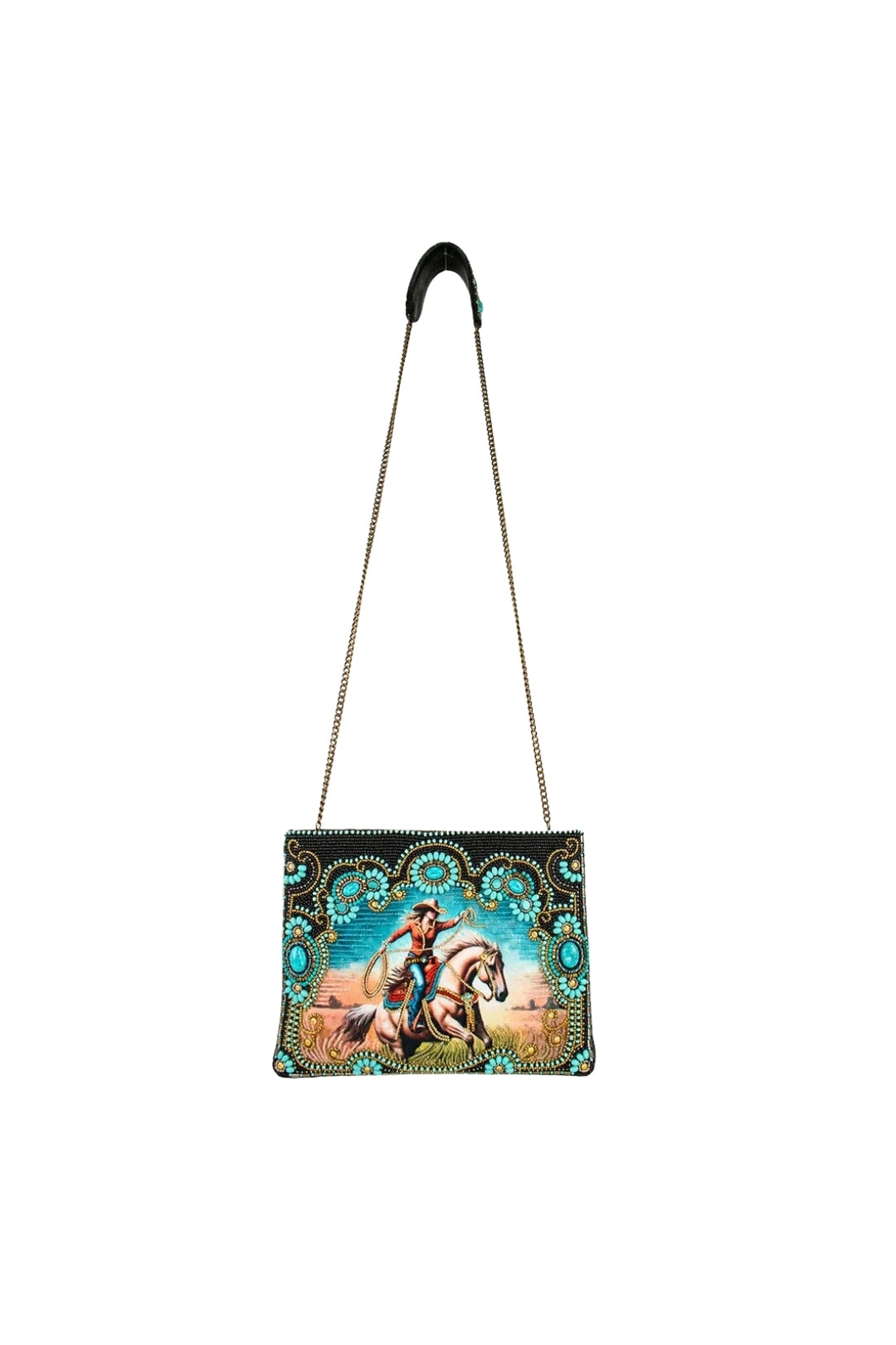 Cowgirl Beaded Crossbody