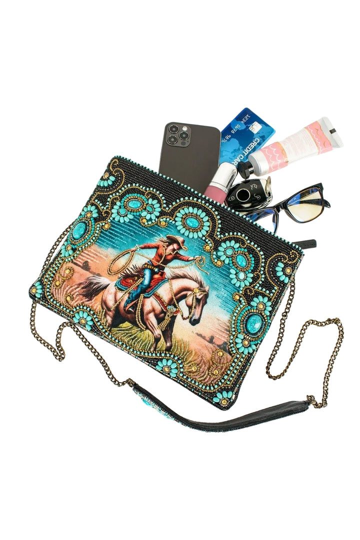 Cowgirl Beaded Crossbody