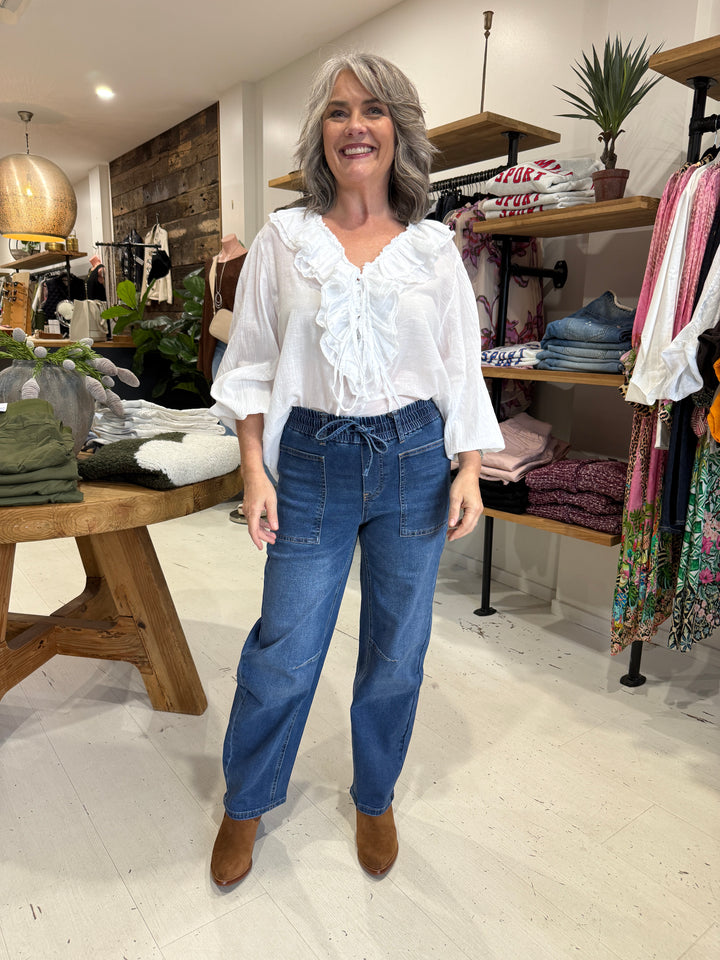 Beth Barrel Jeans