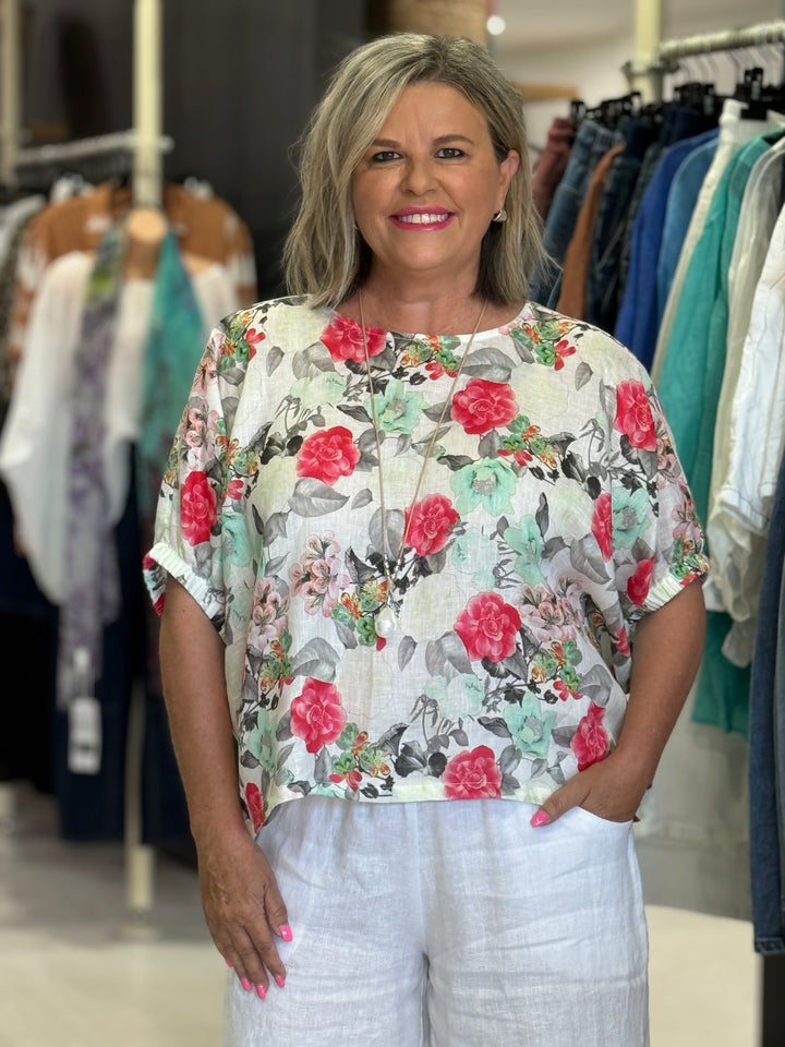 Kristie Top Floral