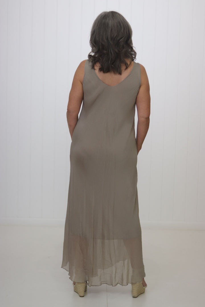 Cara Silk Dress