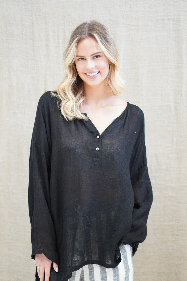 Cecilia Buttoned Top