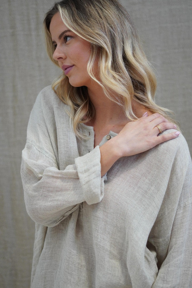 Cecilia Buttoned Top