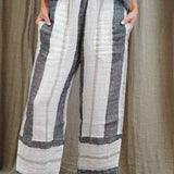 Tami Pants Black Stripey