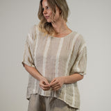 Barbara Top Gold Strand