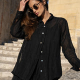 Maeve Gauze Linen Shirt