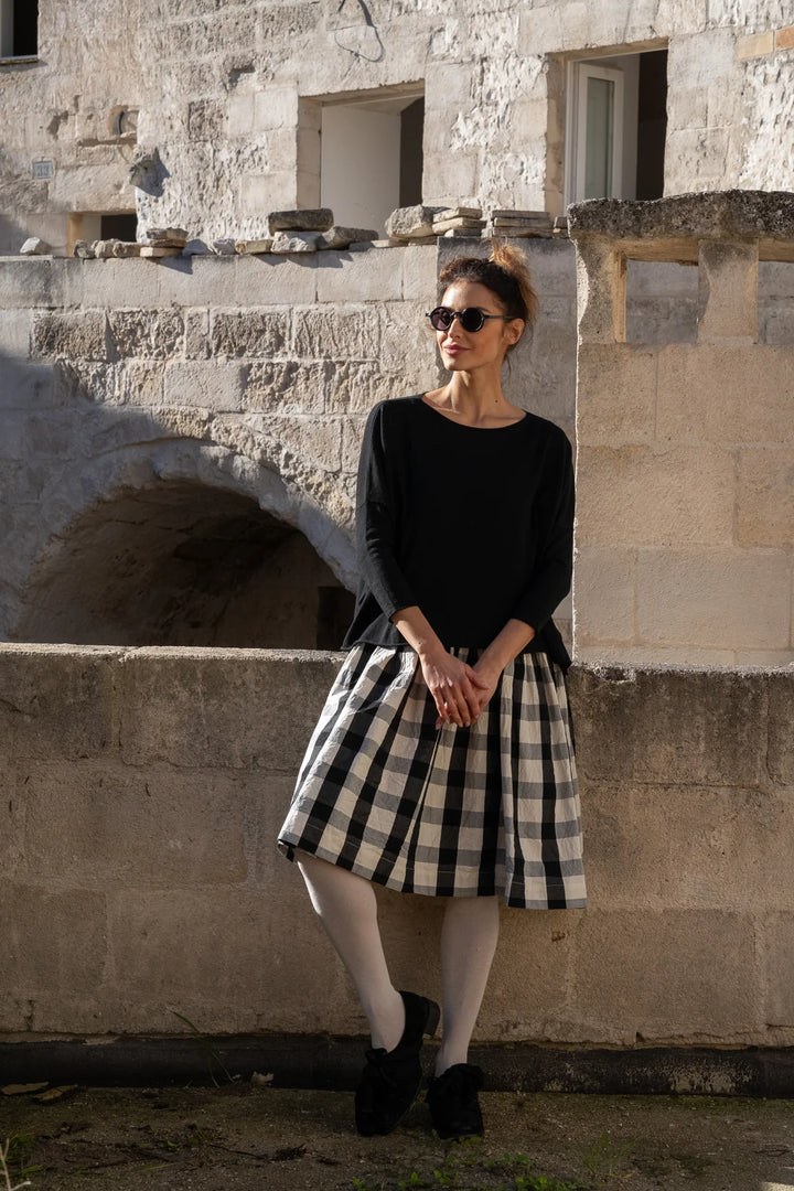 High Tea Slip Cotton Canvas Short