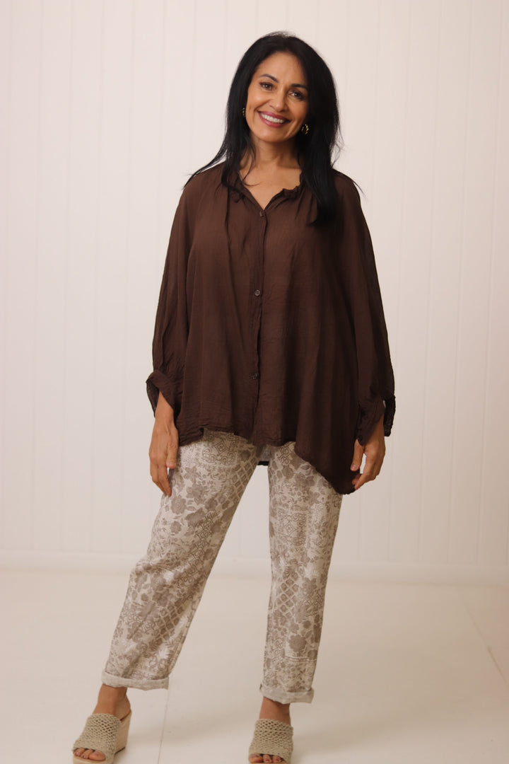 Laura Cotton Detail Top