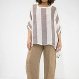 Gemelli Top Stripe