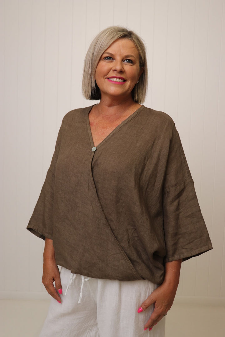 Daphne Linen Crossover