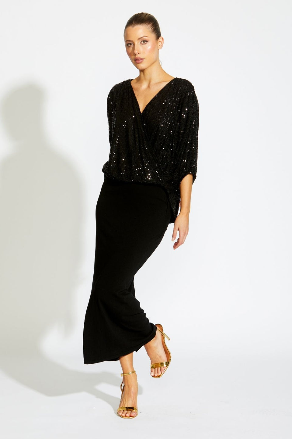 Sasha  Sequin Top