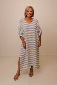 Rosa Stripe Kaftan