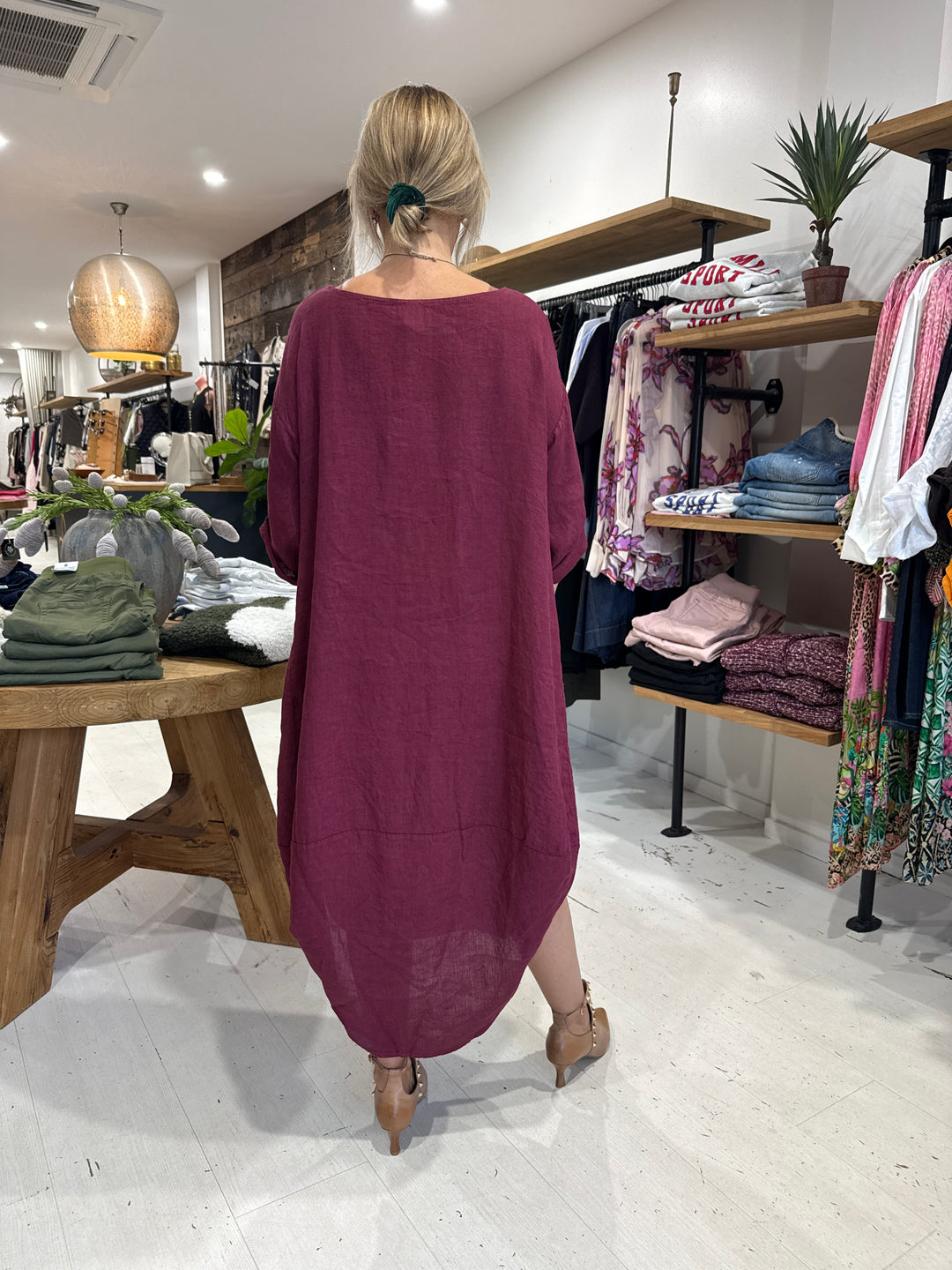 SCALLOP DRESS