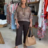 Elliot Top Rami Leopard