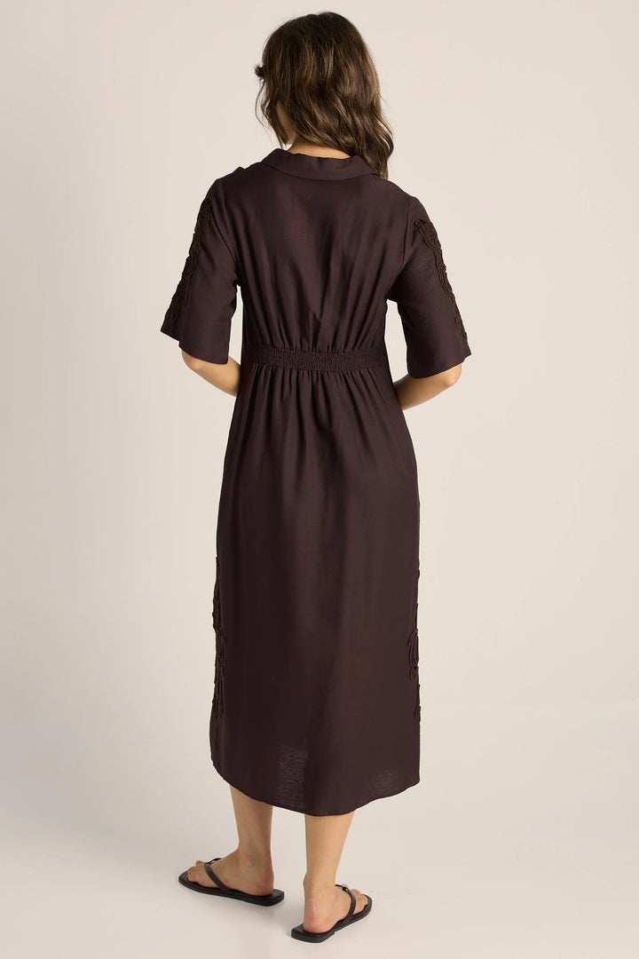 Bronte Embroidered Dress