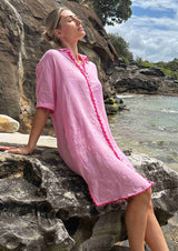 Isabel Dress Flamingo