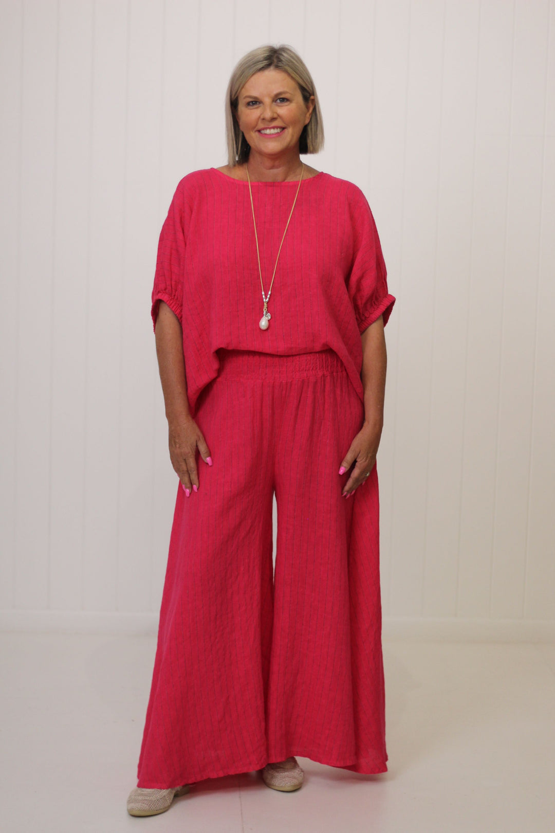 Kristie Top Pin Stripe