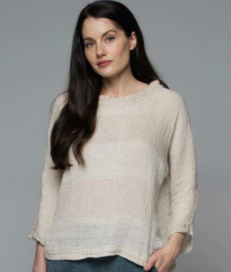Matilda Top Linen