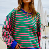 Stripe Sweat