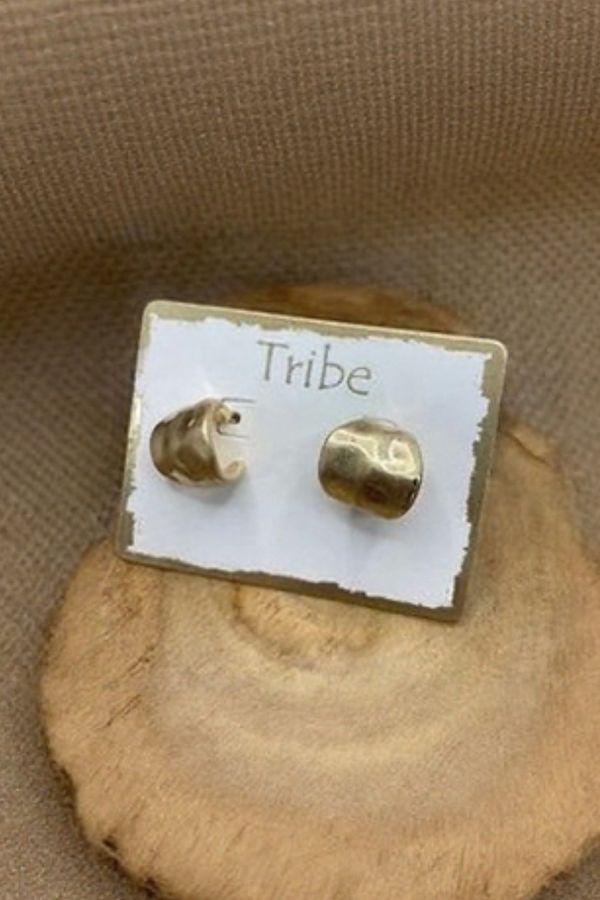 Pia Hammer Hoop Earrings
