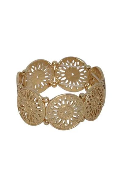 Filigree Flower Bracelet