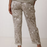 Aria Viscose Print Pant