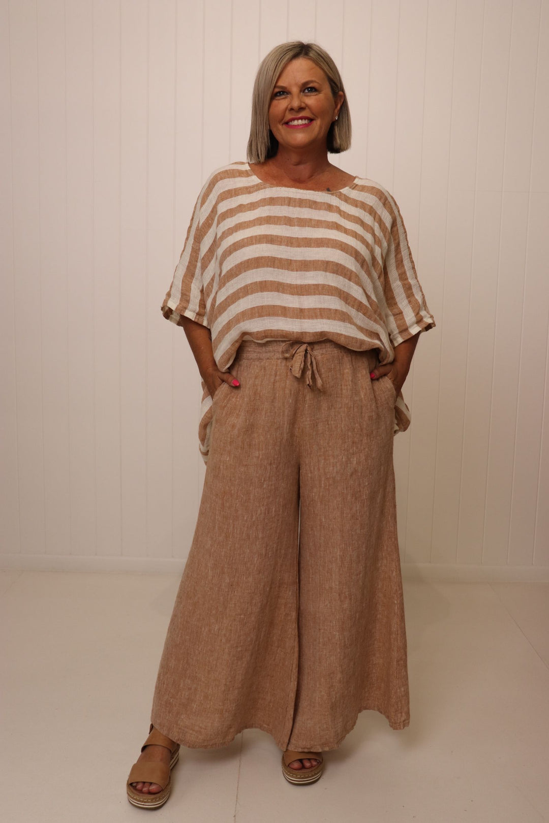 Alessa Stonewashed Pant