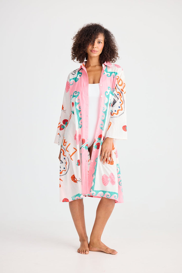 Kendra Shirt Dress Print