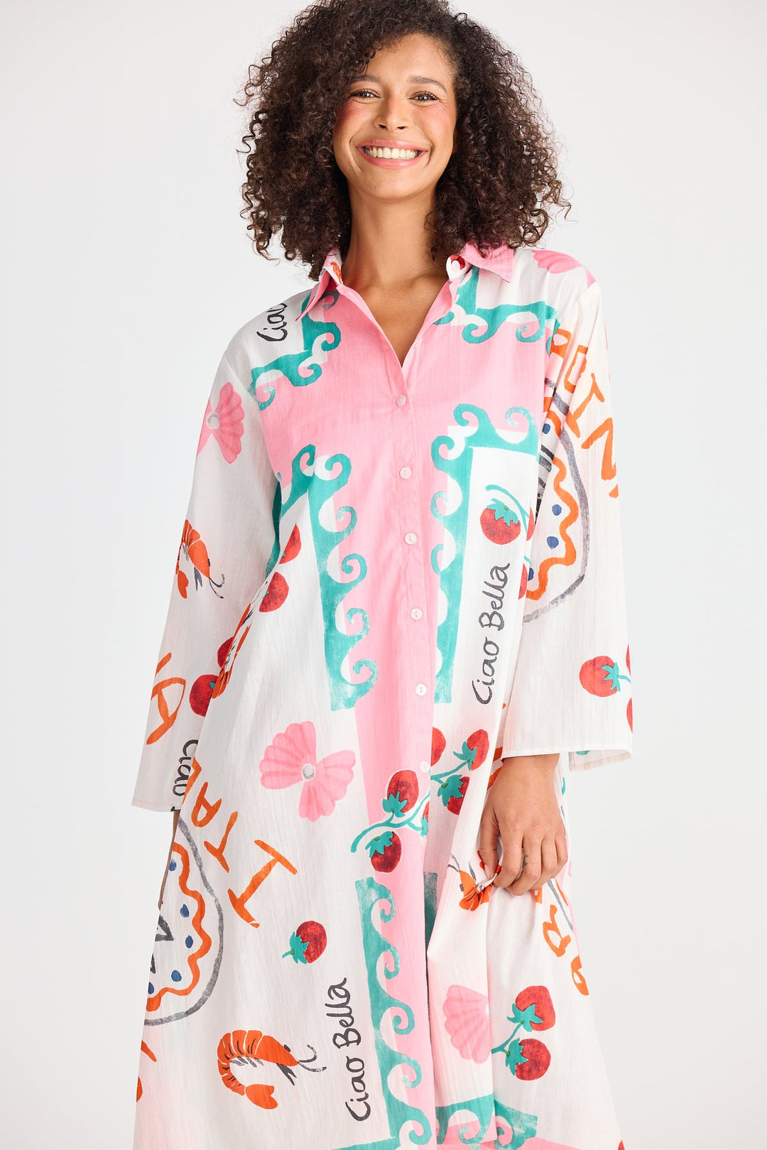 Kendra Shirt Dress Print