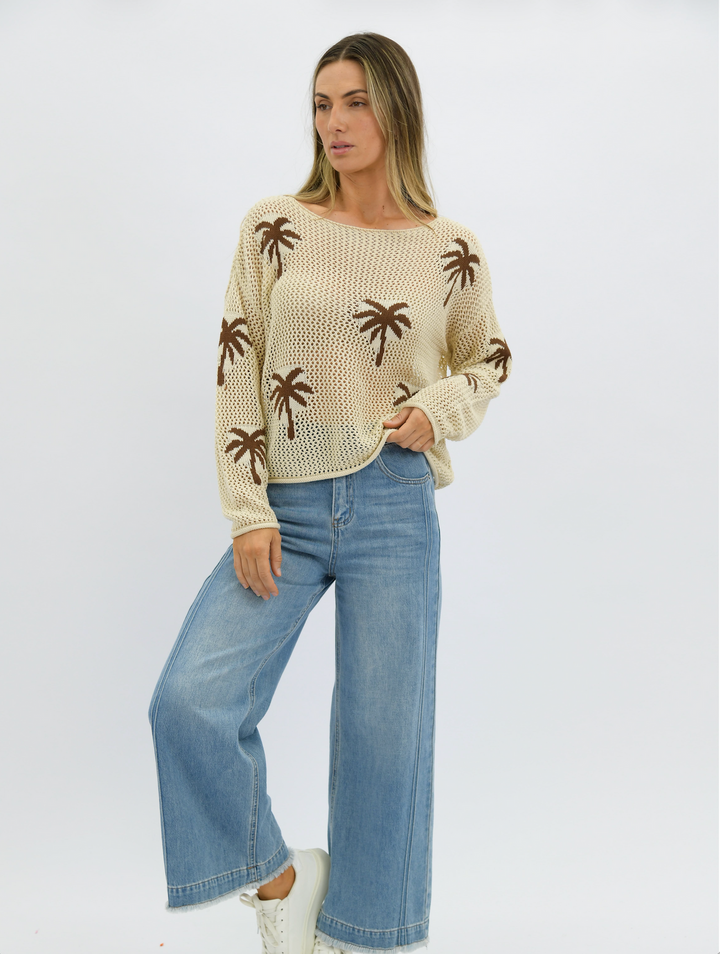 Palm Weave Knit