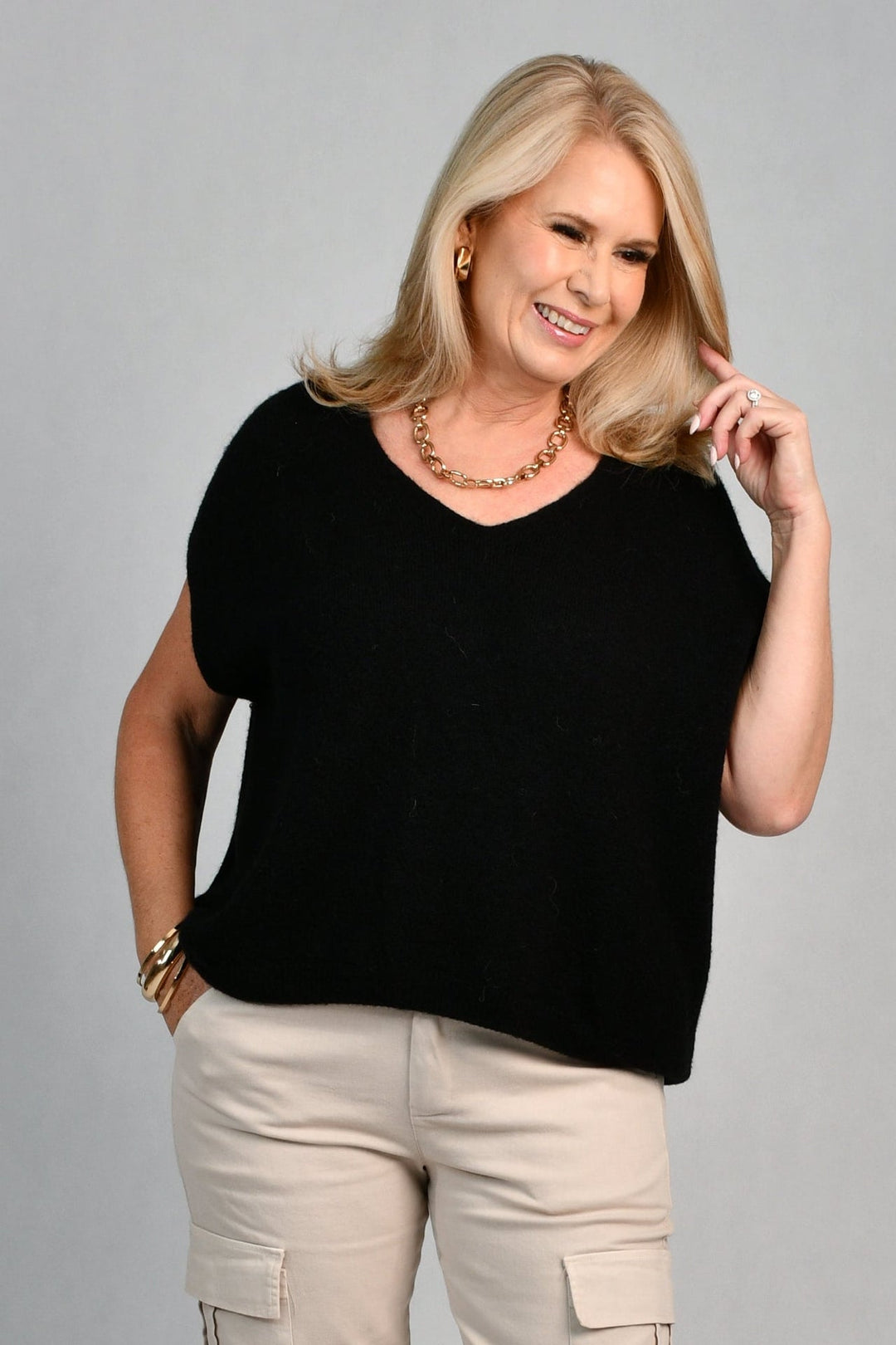 Wilma Wool Top