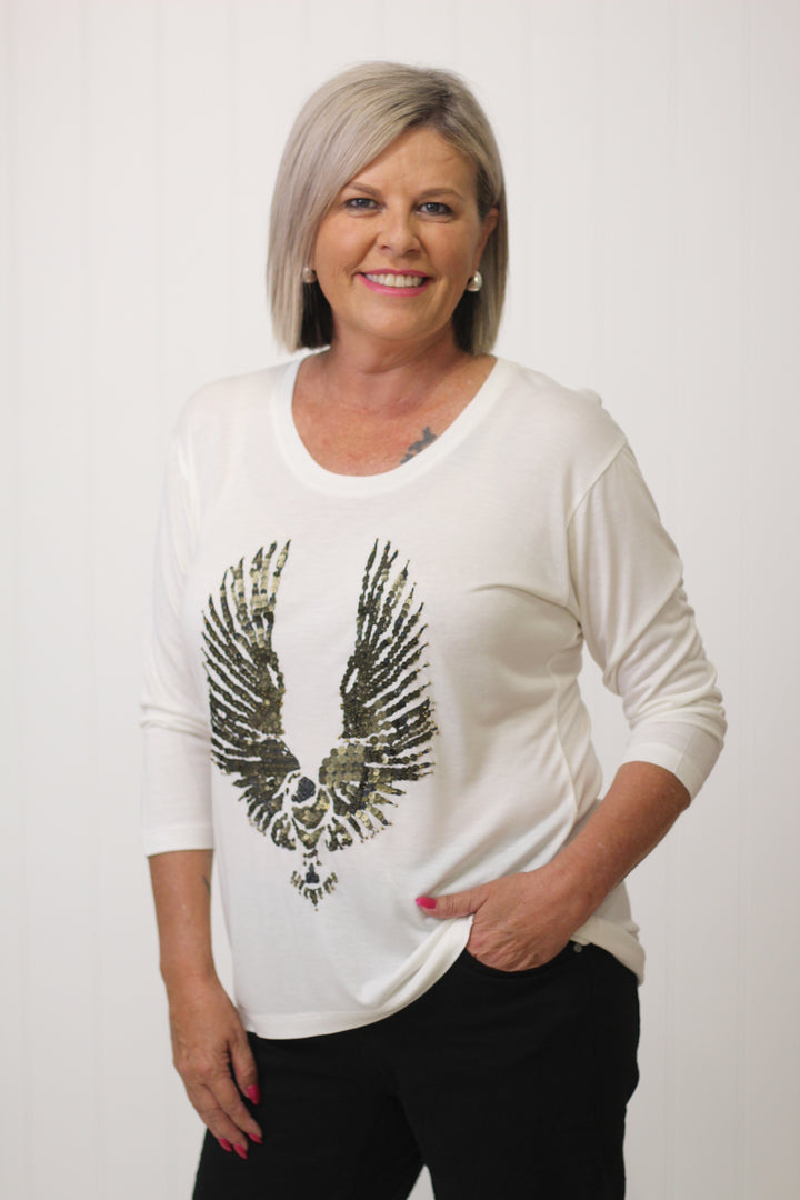 Phoenix Sequin Top