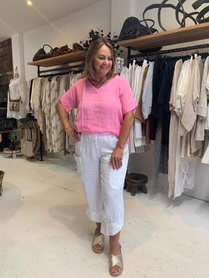 Carmela Tee Prism Pink