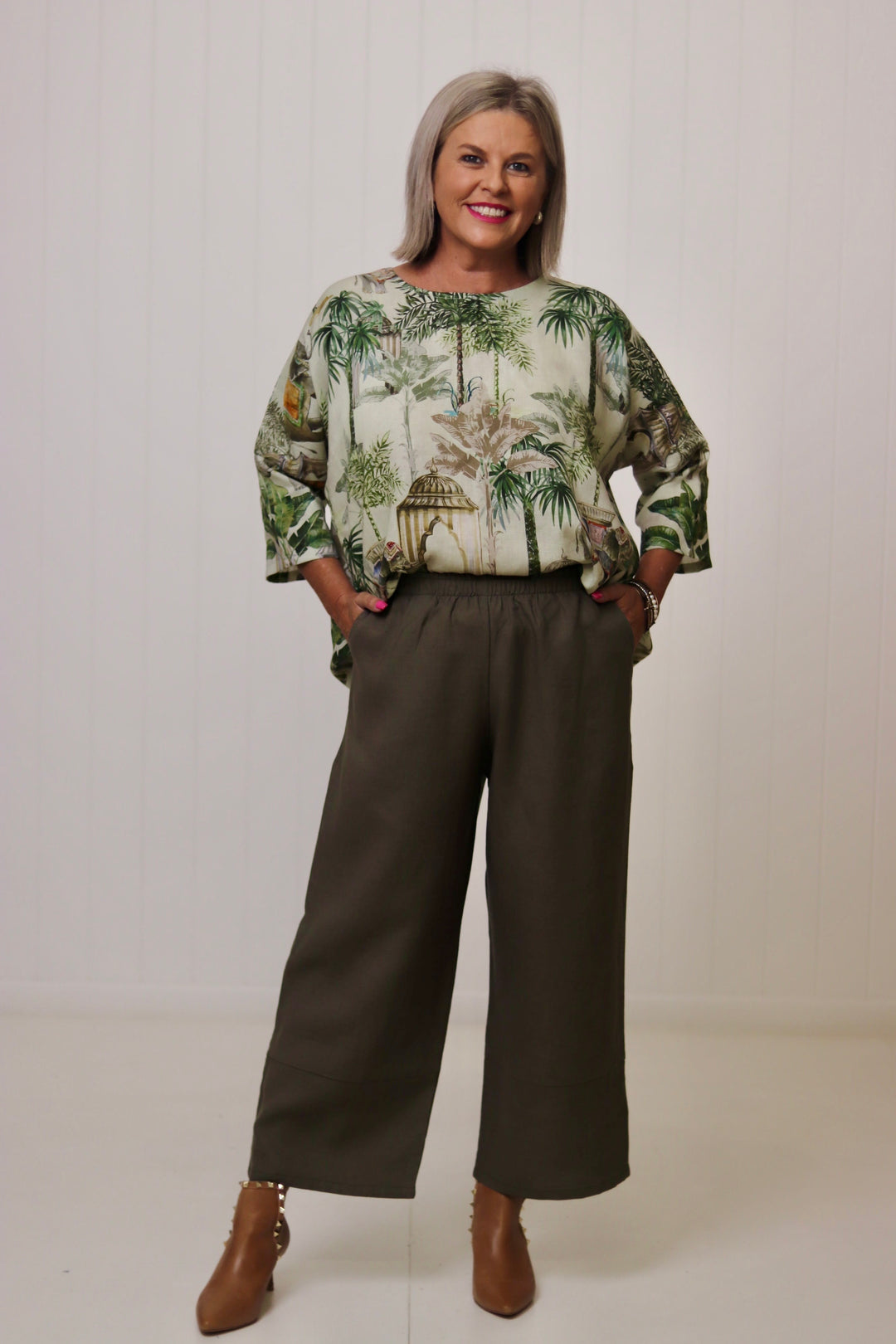 Hinley Top Sleeved Jungle