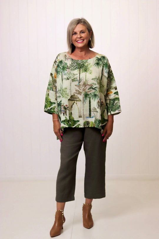 Hinley Top Sleeved Jungle