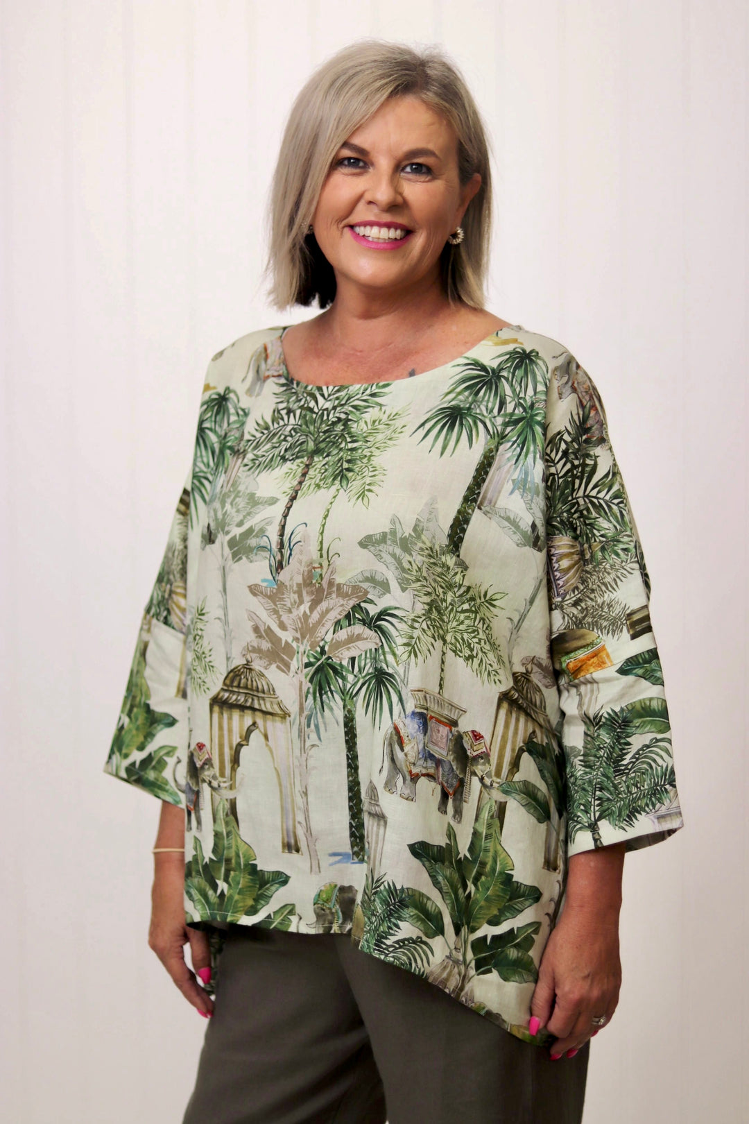 Hinley Top Sleeved Jungle