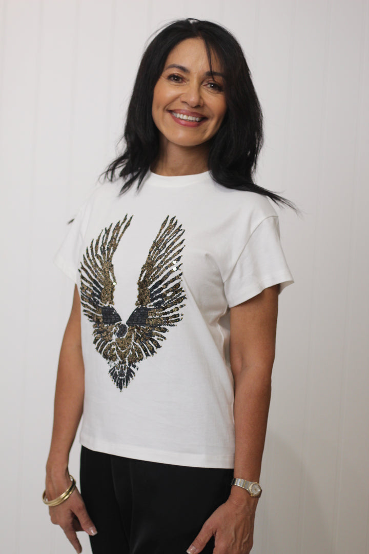 Phoenix Sequin Tee