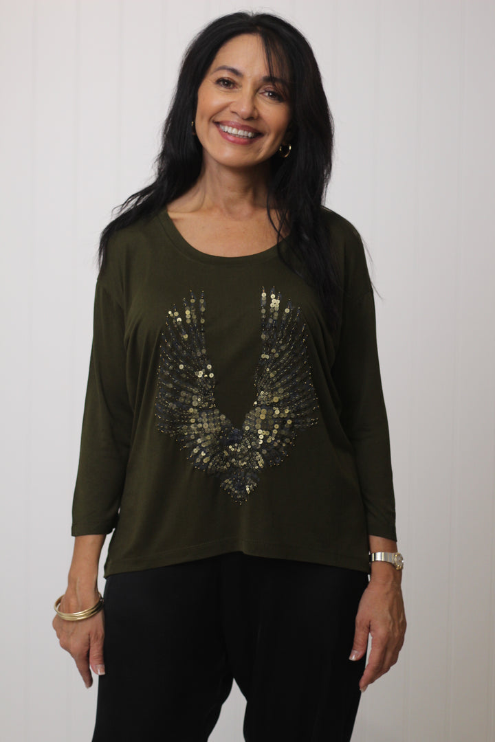 Phoenix Sequin Top