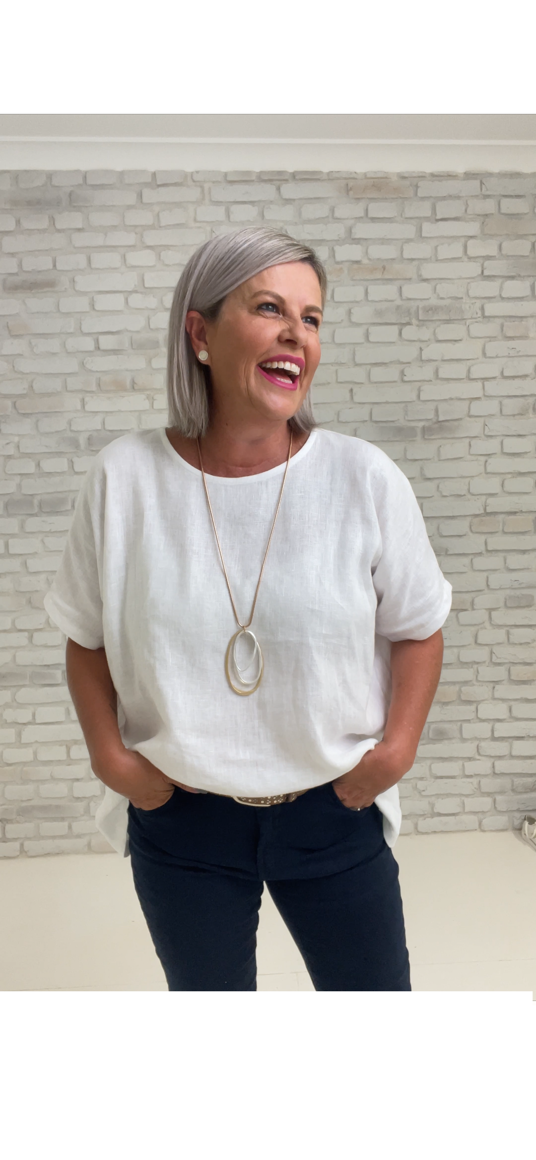 Emma Stretch Jean Navy