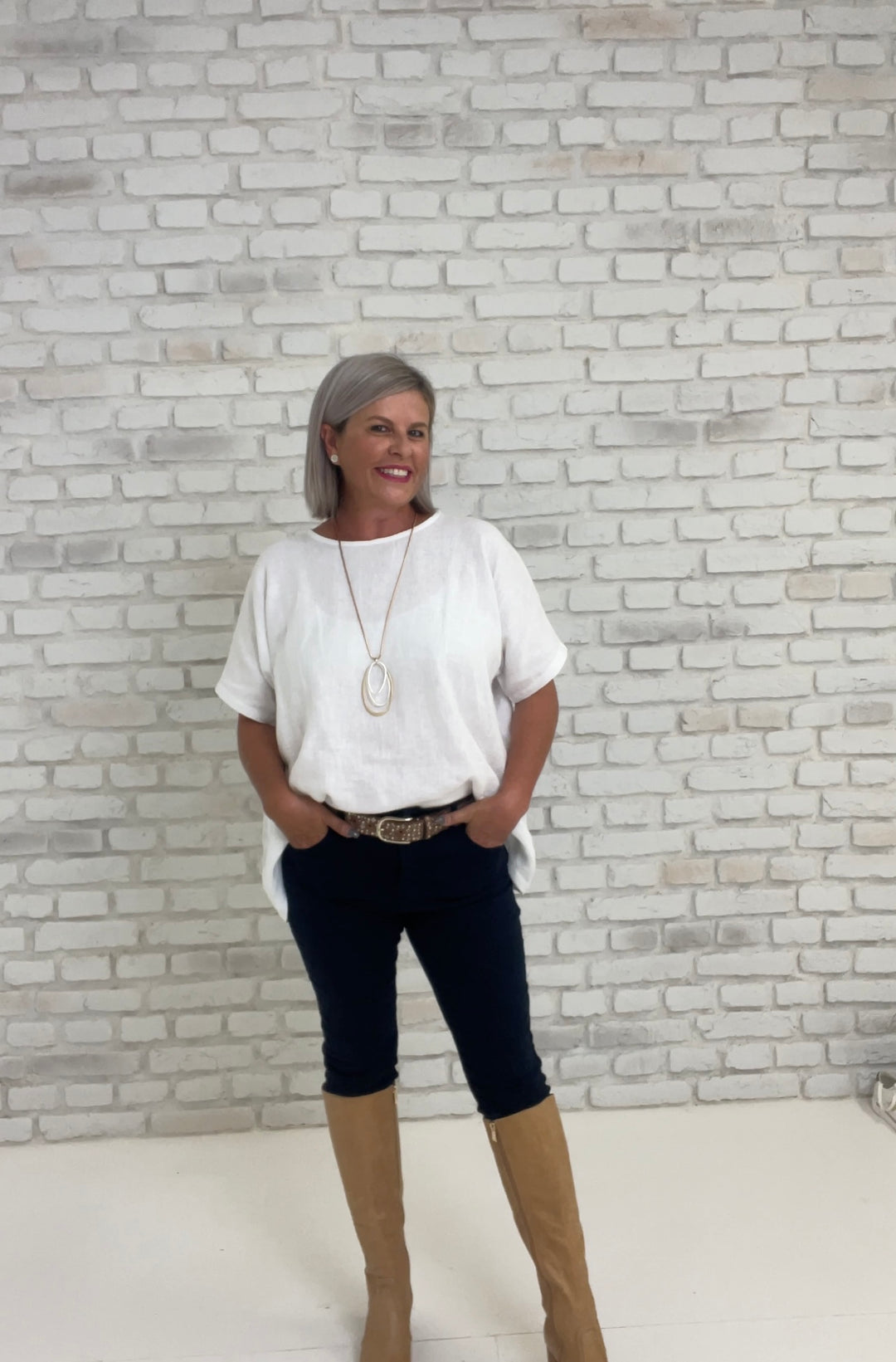 Emma Stretch Jean Navy