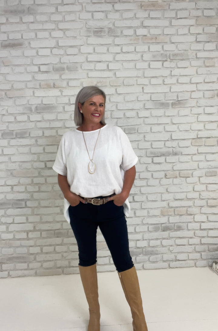 Emma Stretch Jean Navy