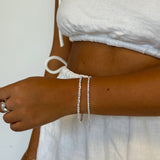 Nikki Silver Tennis Bracelet