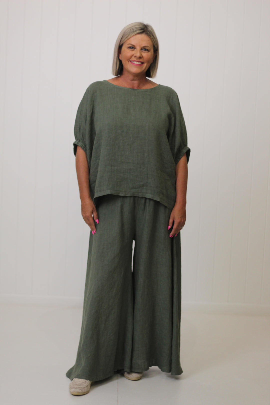 Kristie Top Pin Stripe