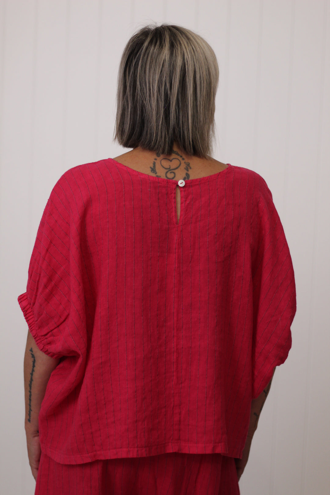 Kristie Top Pin Stripe