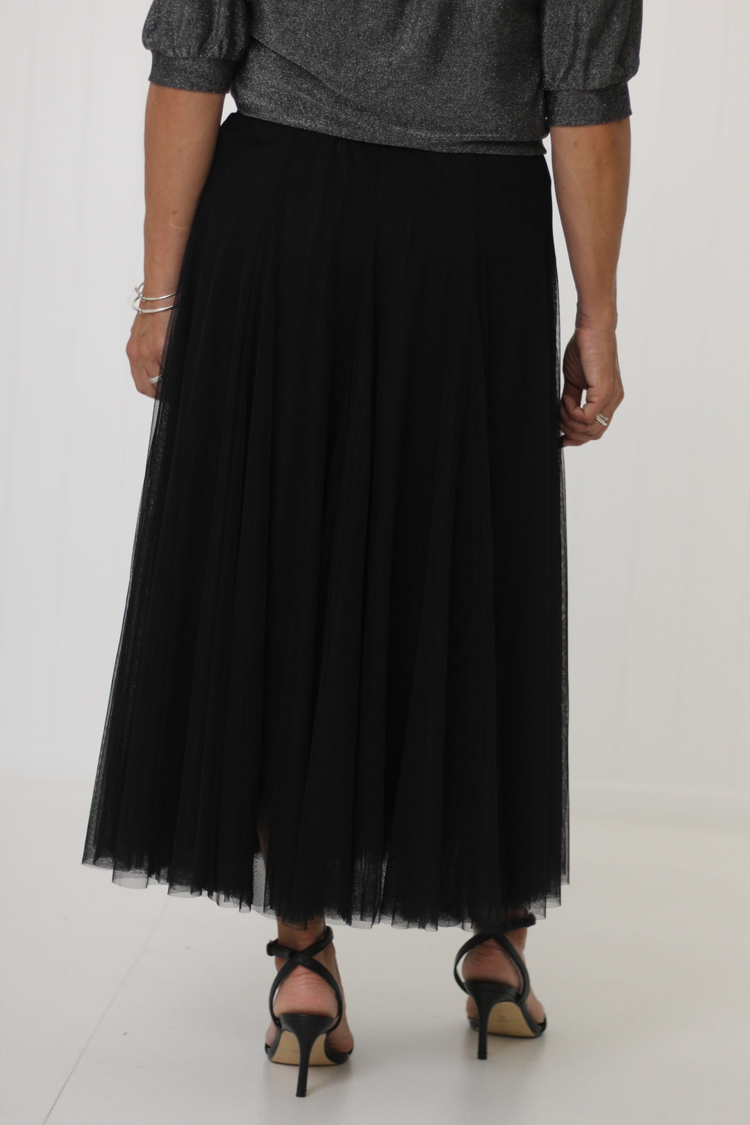 Tulle Skirt Black Curve