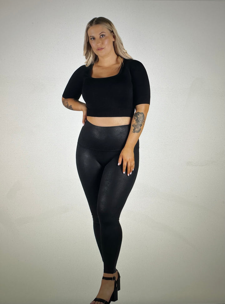 Faux Leather Leggings