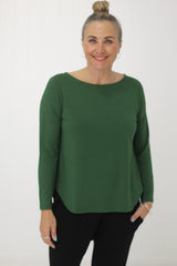 Adele Tee Forest Green