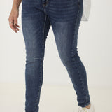 Gemma Stretch Jeans Indigo