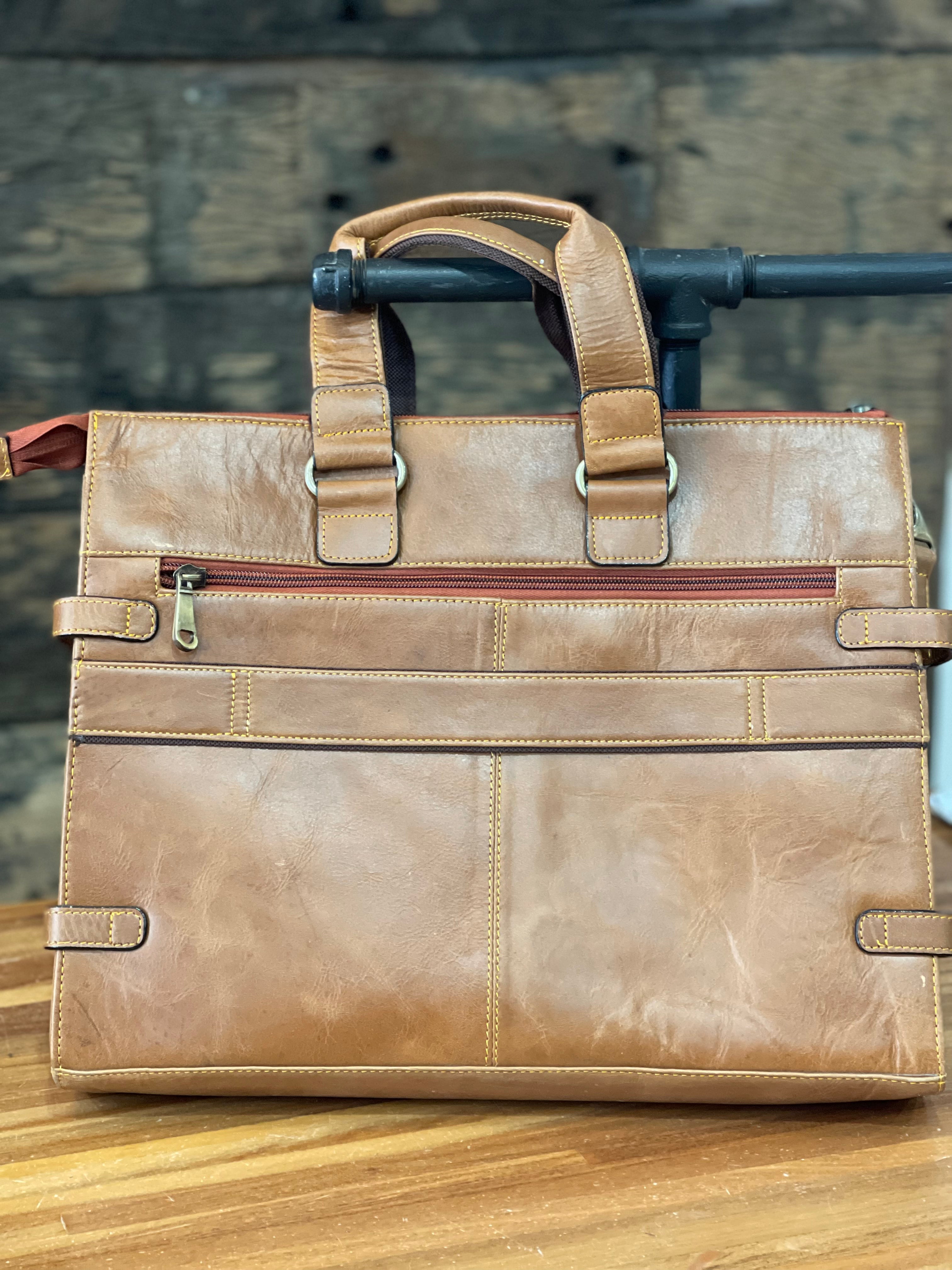 Leather Laptop Bag