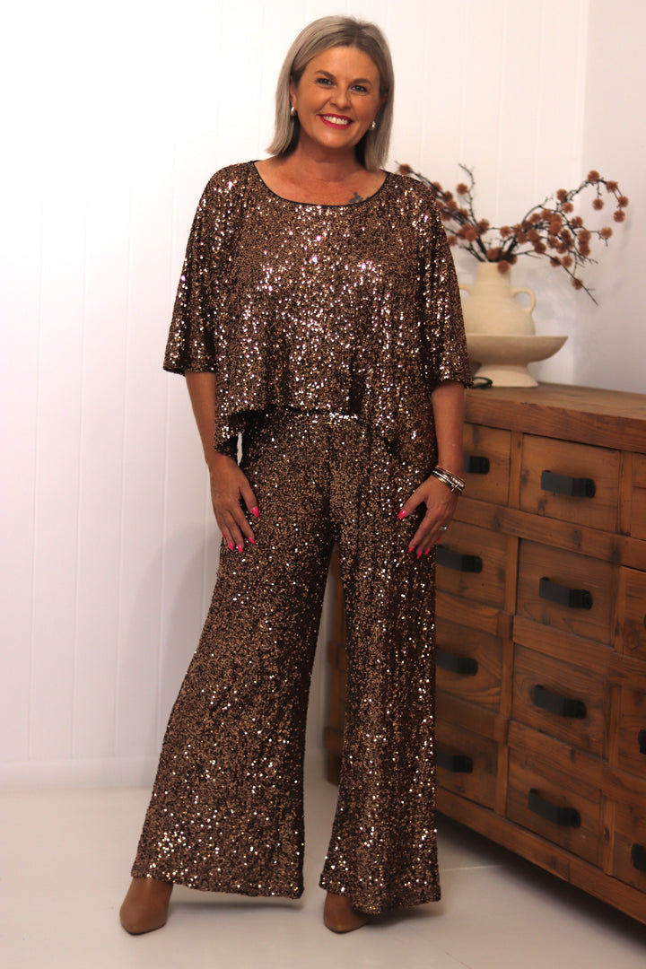 Georgie Sequin Pants